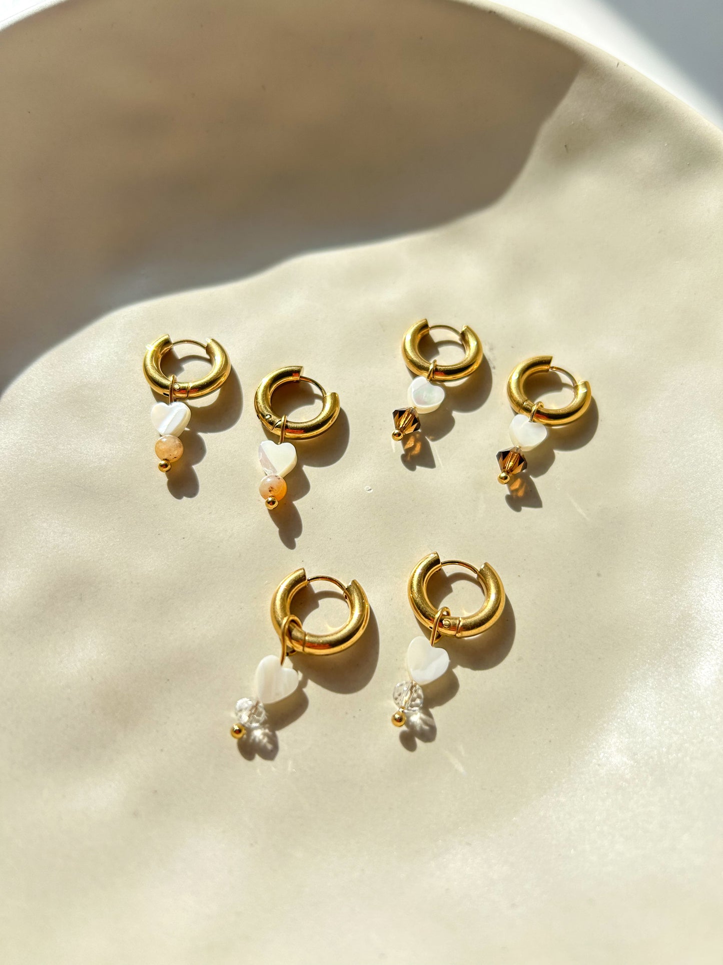 Boucles d'oreilles Love
