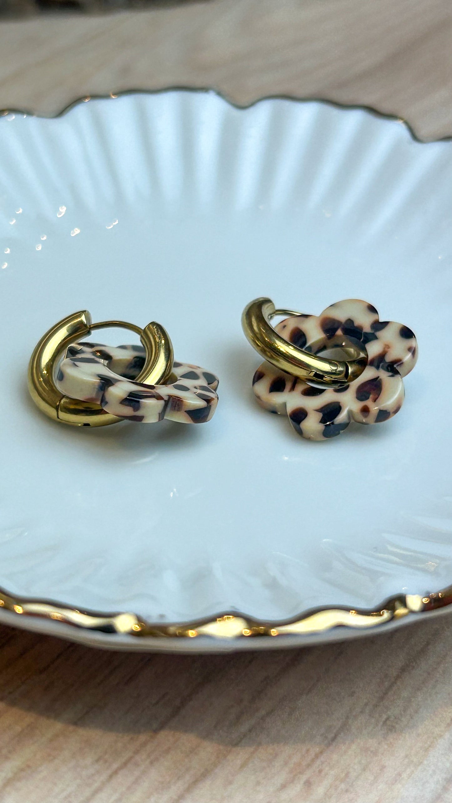 Boucles d'oreilles Fleurs