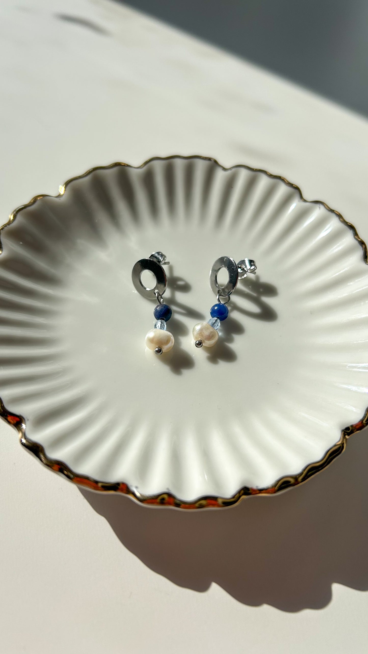 Boucles d’oreilles Azur