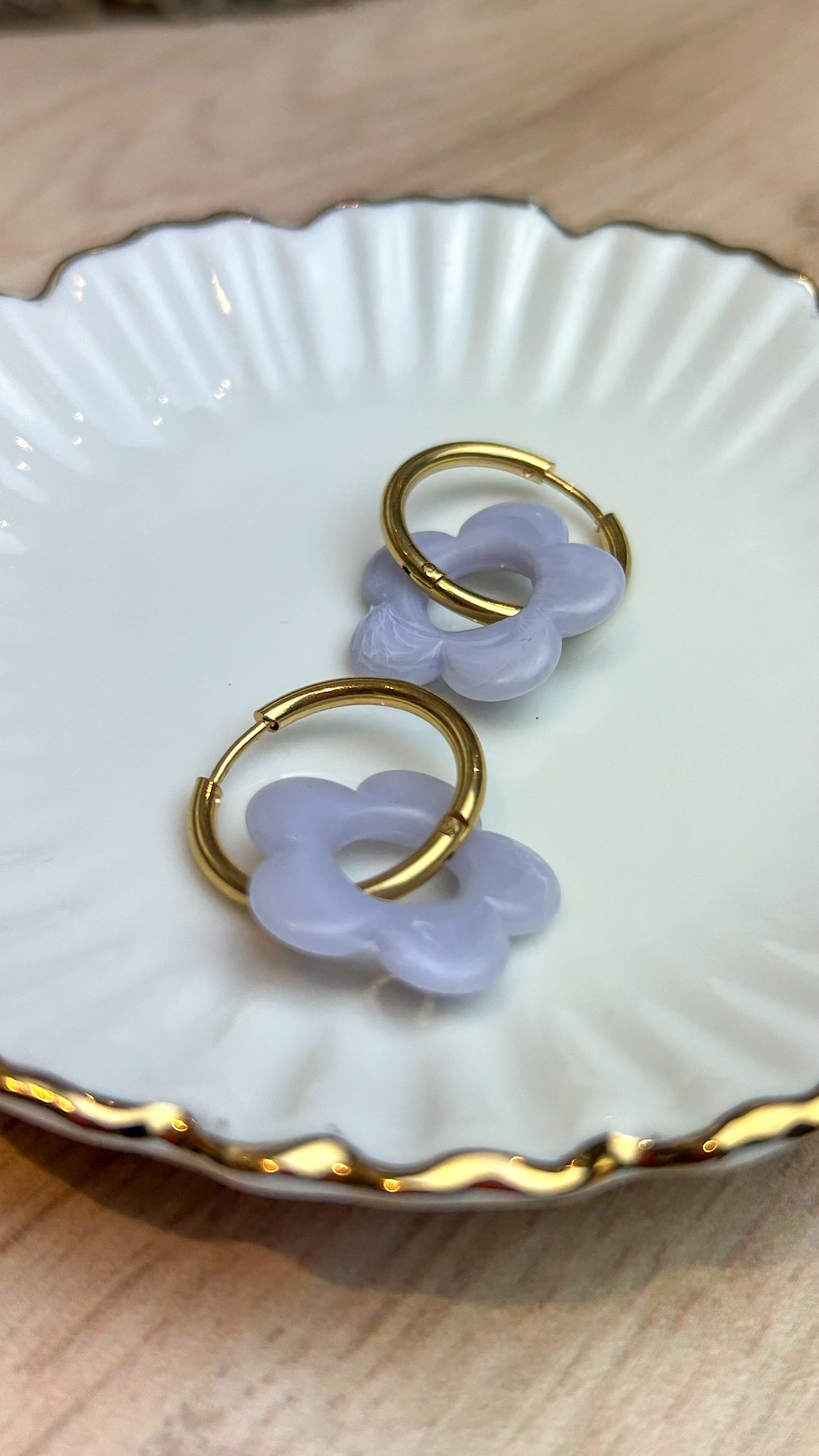 Boucles d'oreilles Fleurs