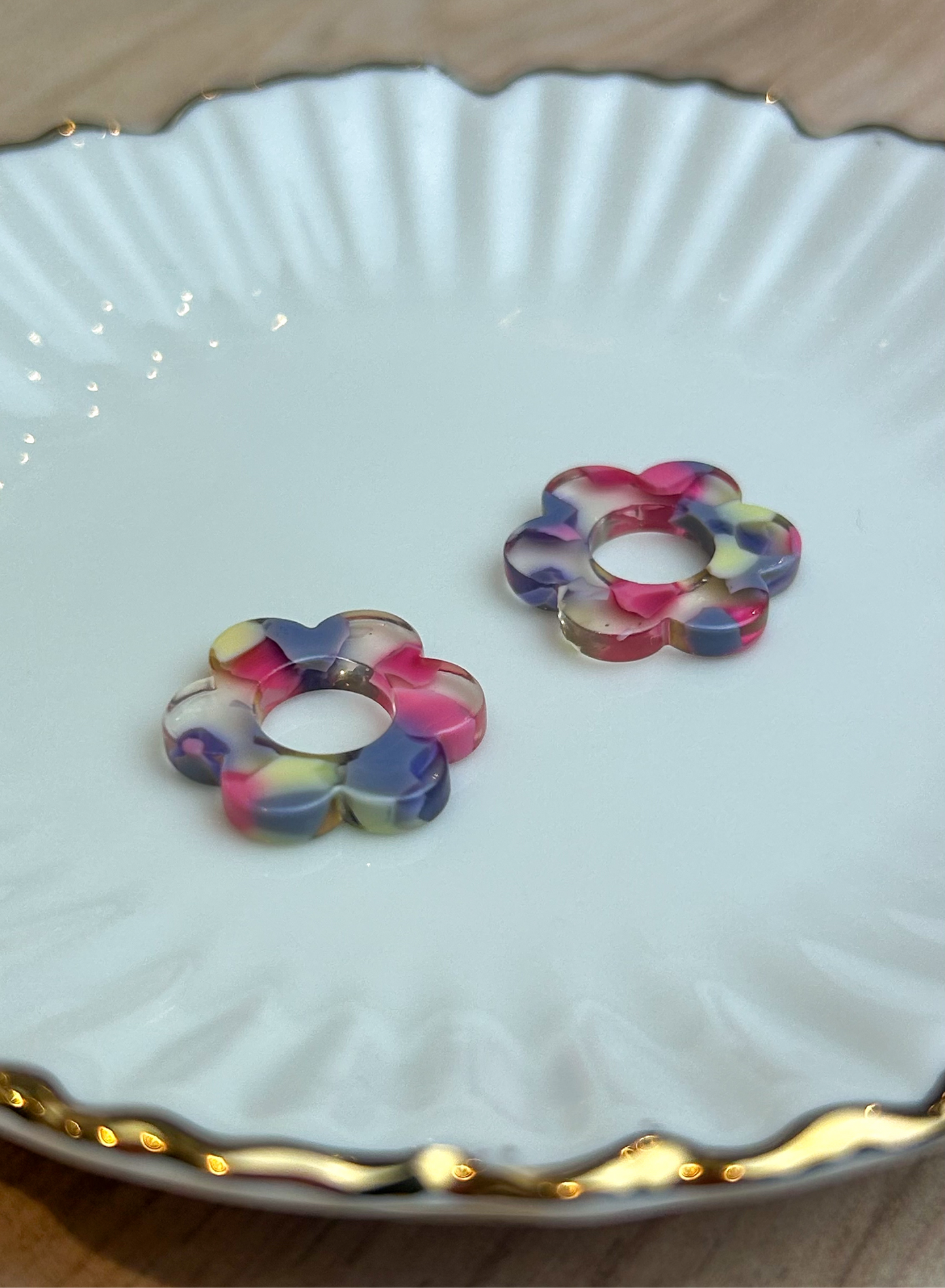 Boucles d'oreilles Fleurs édition Bloom