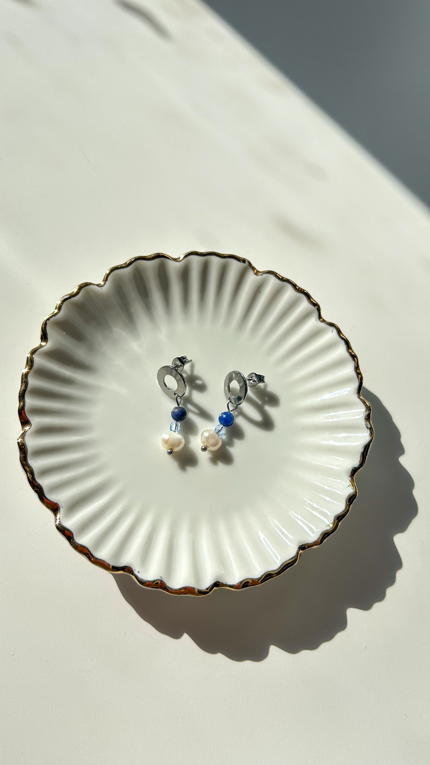 Boucles d’oreilles Azur