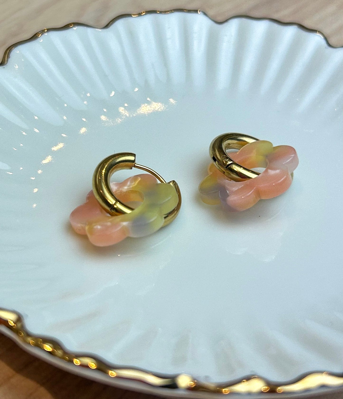 Boucles d'oreilles Fleurs édition Bloom